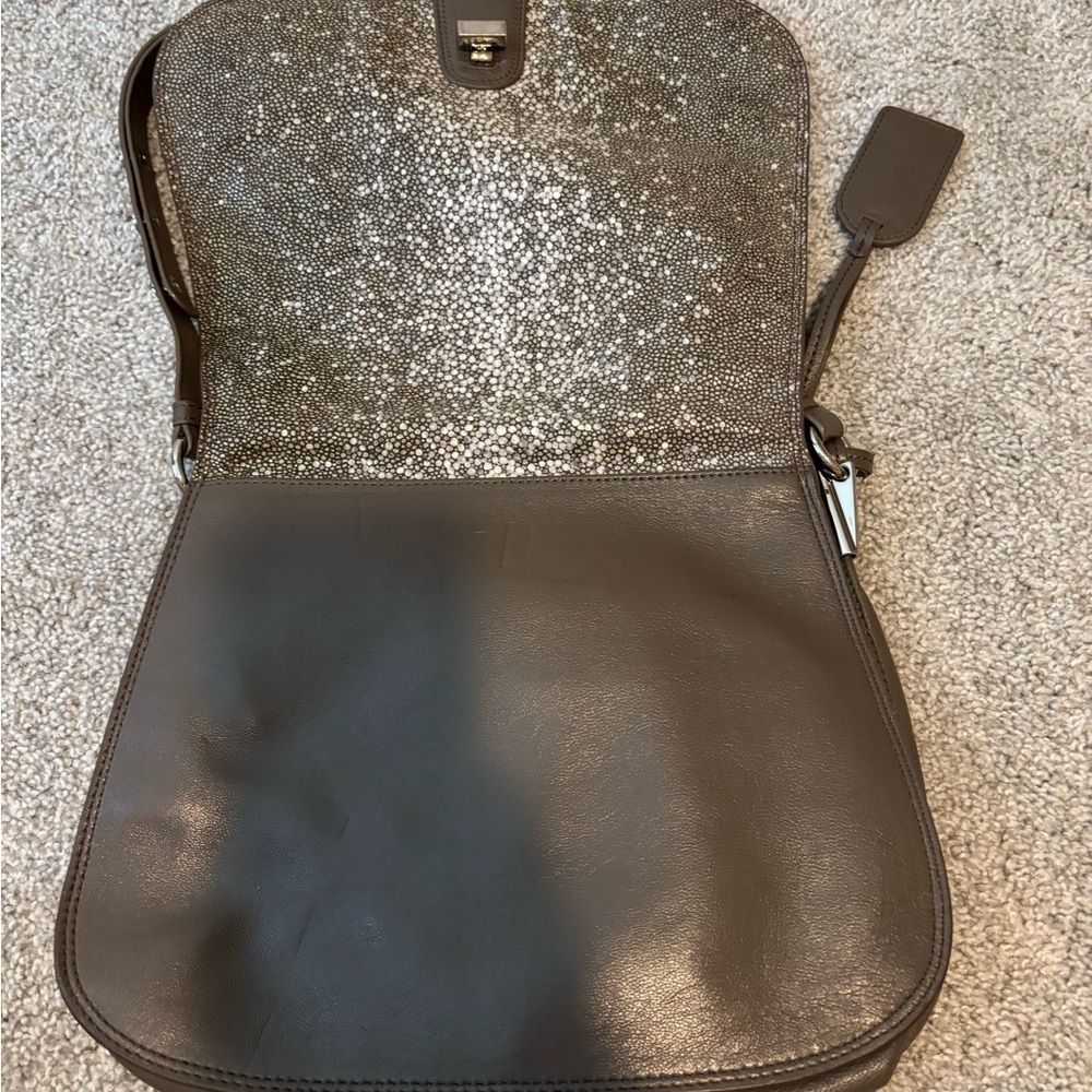 Badgley Mischka Sparkling Black and Silver Shoulder Bag - Picture 10 of 11